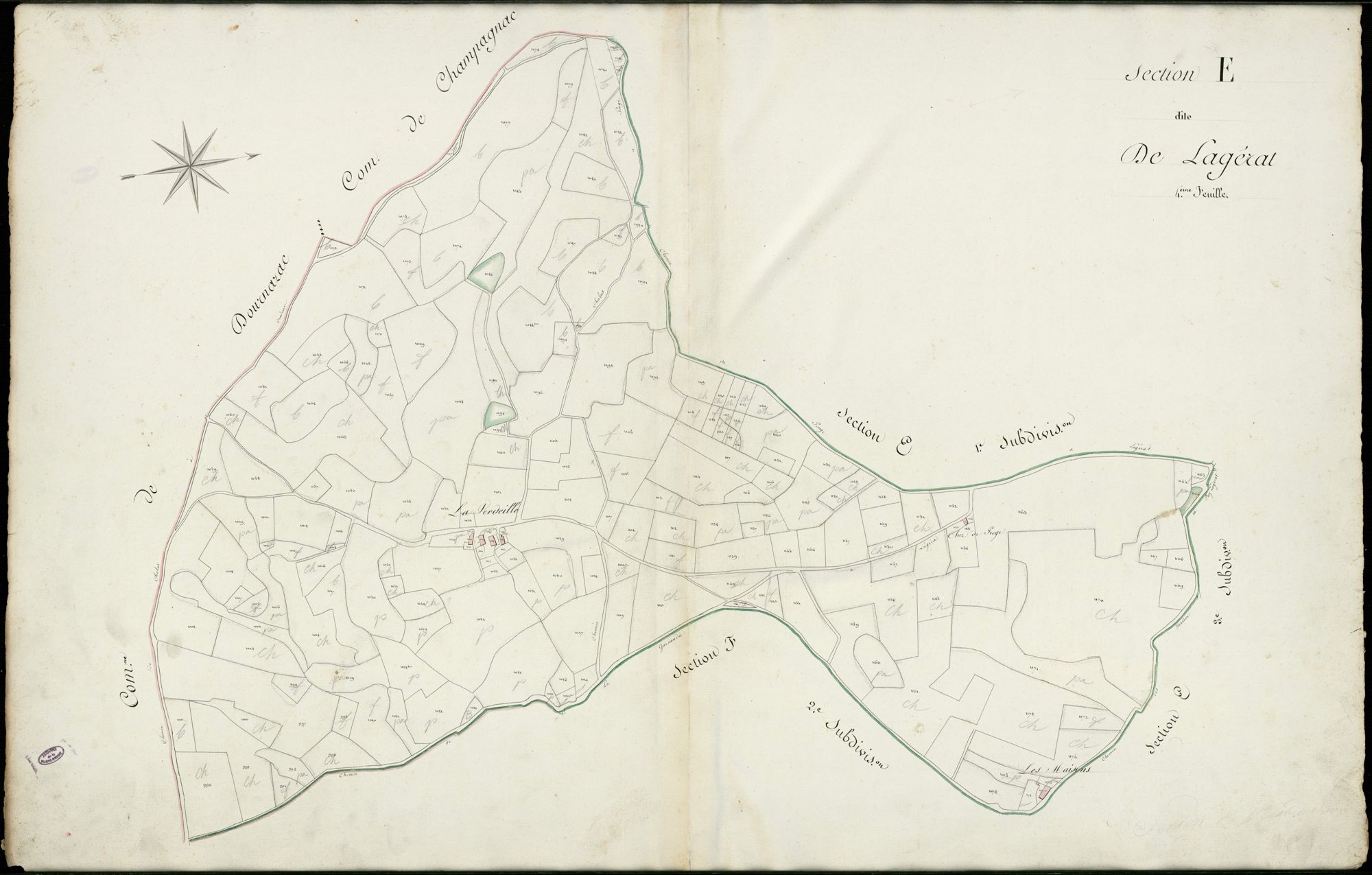 Châlus 3 P 42 / 1 1814