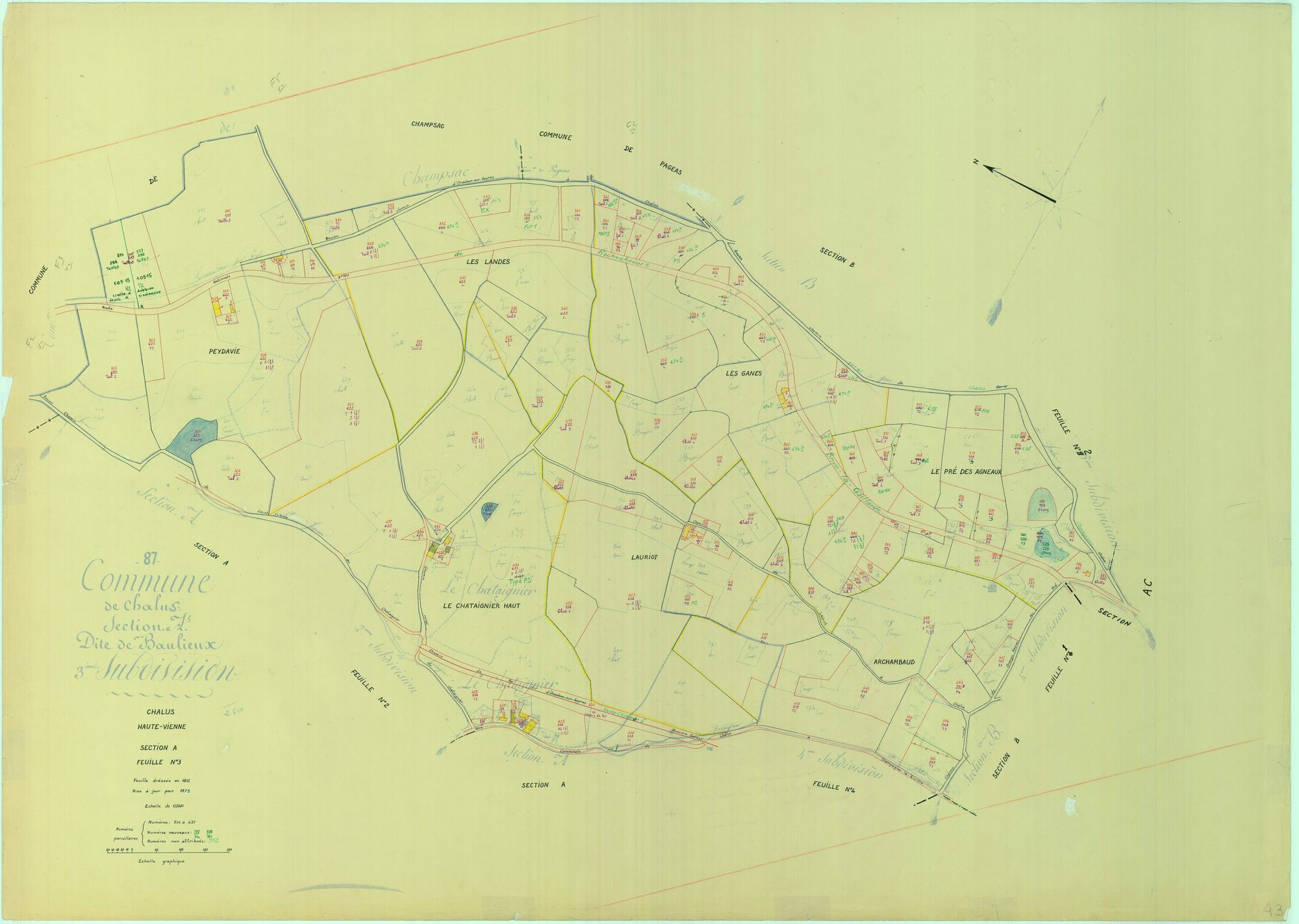 Châlus 1203 W 17 1973