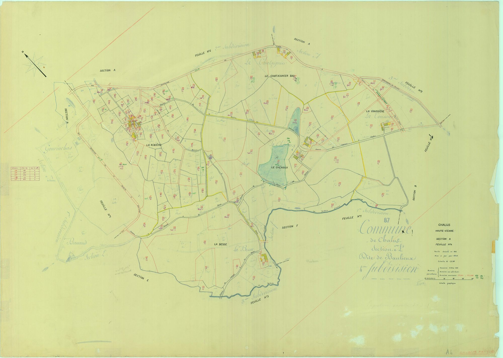 Châlus 1203 W 17 1973