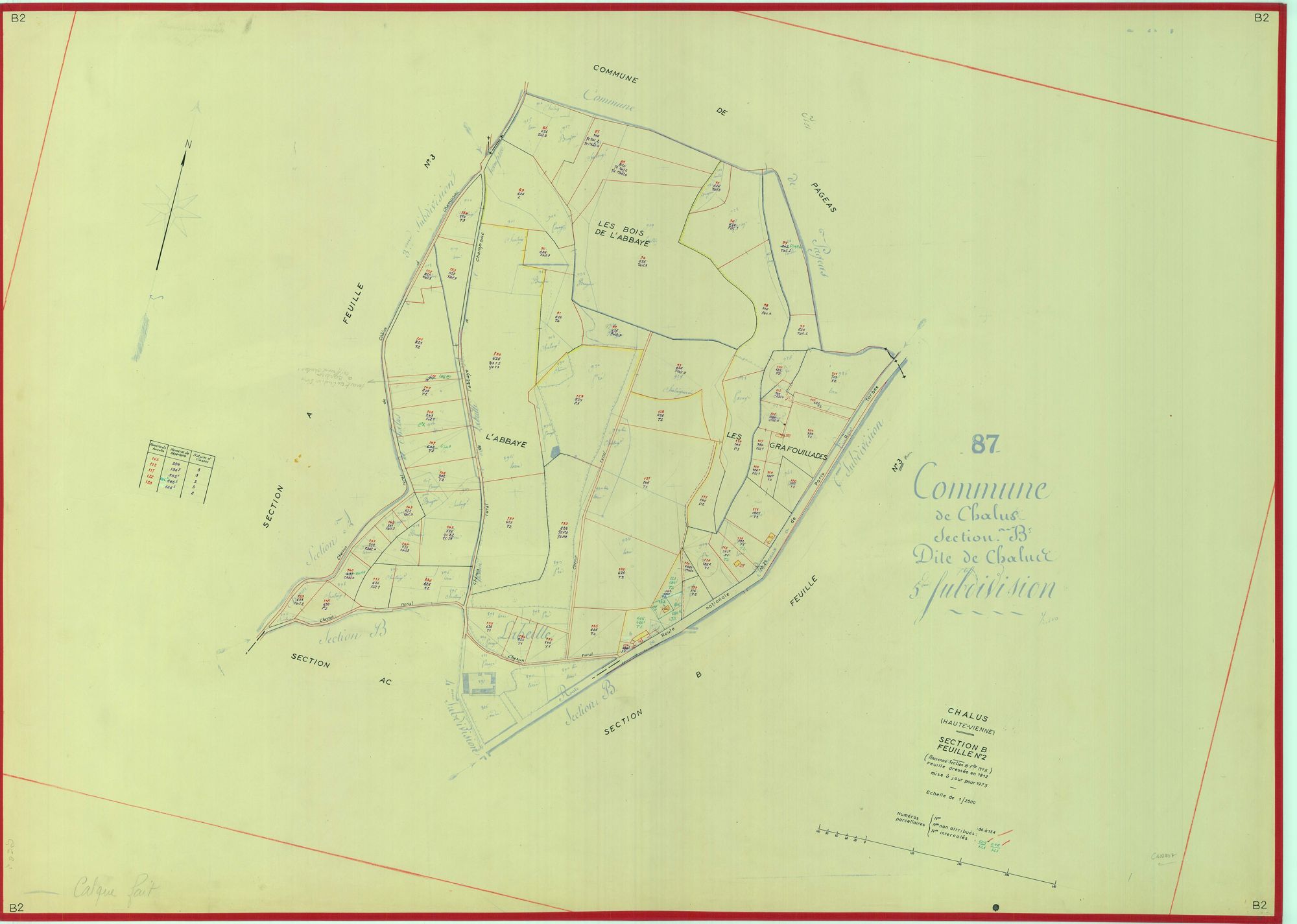 Châlus 1203 W 17 1973