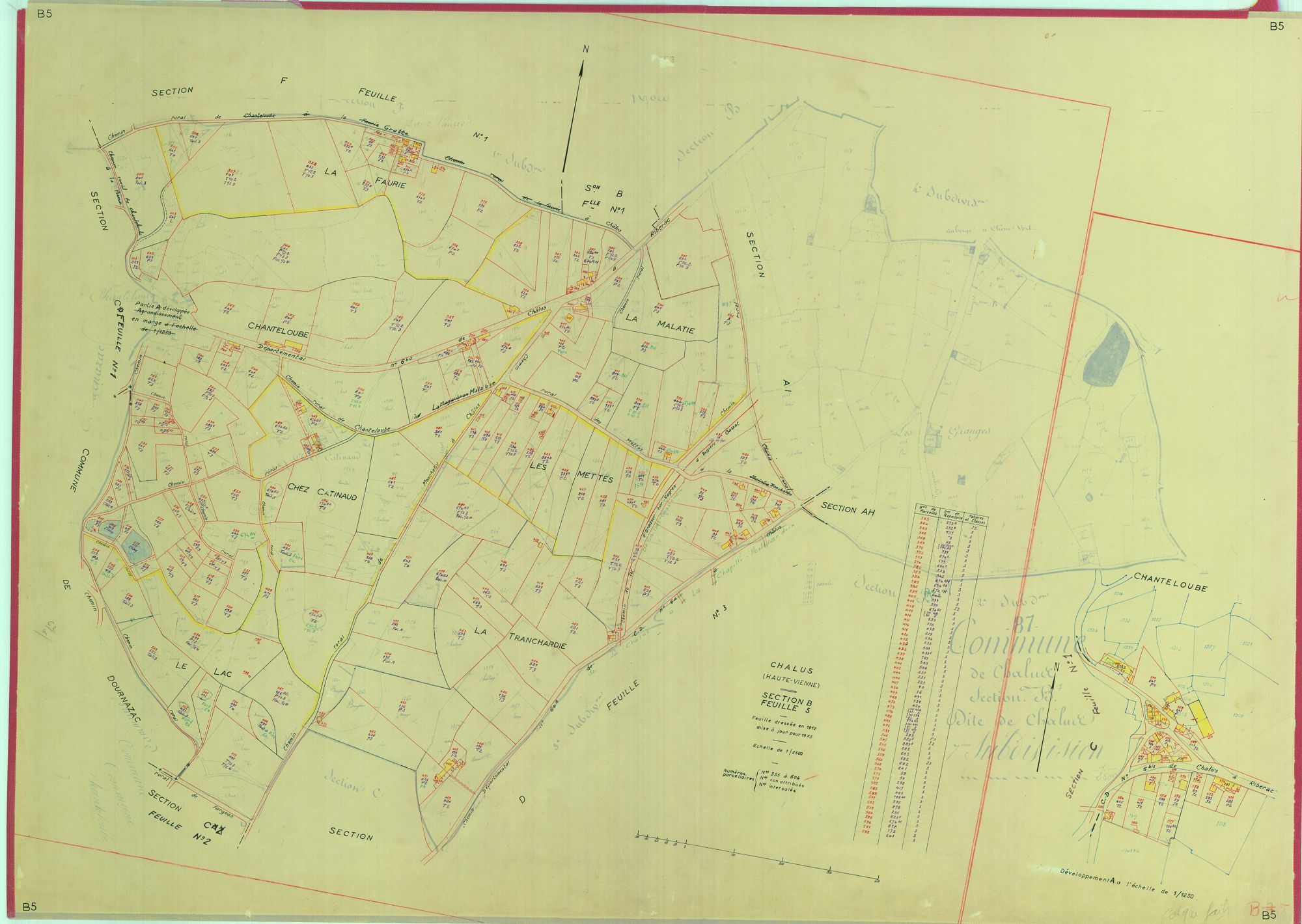 Châlus 1203 W 17 1973