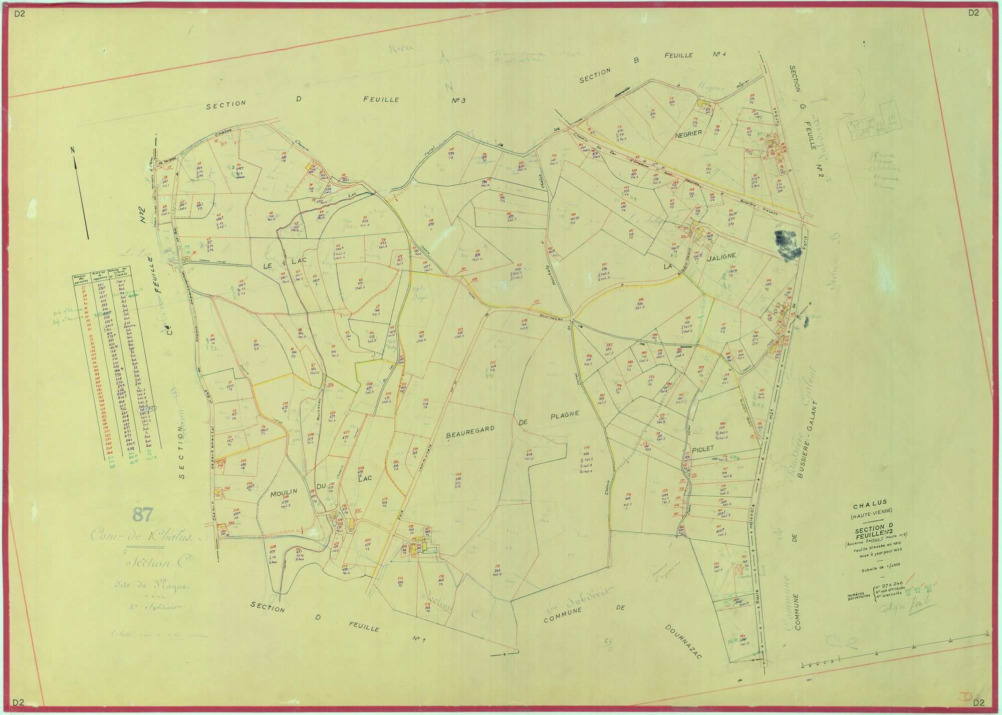 Châlus 1203 W 17 1973