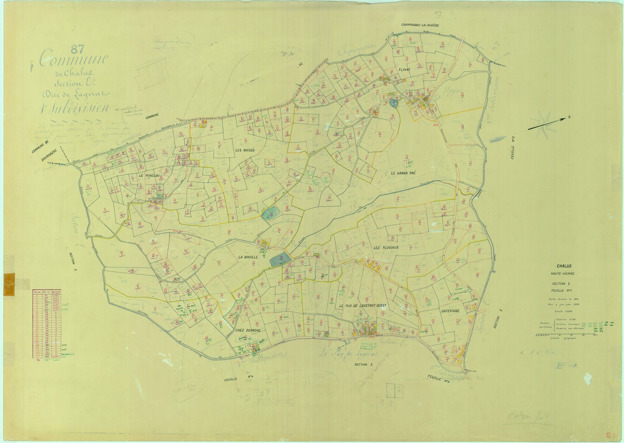 Châlus 1203 W 17 1973