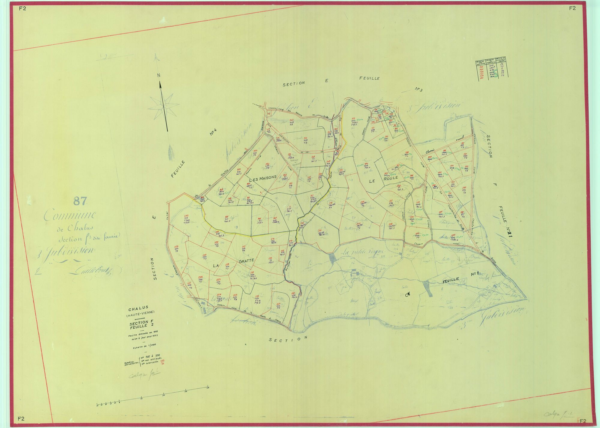 Châlus 1203 W 17 1973