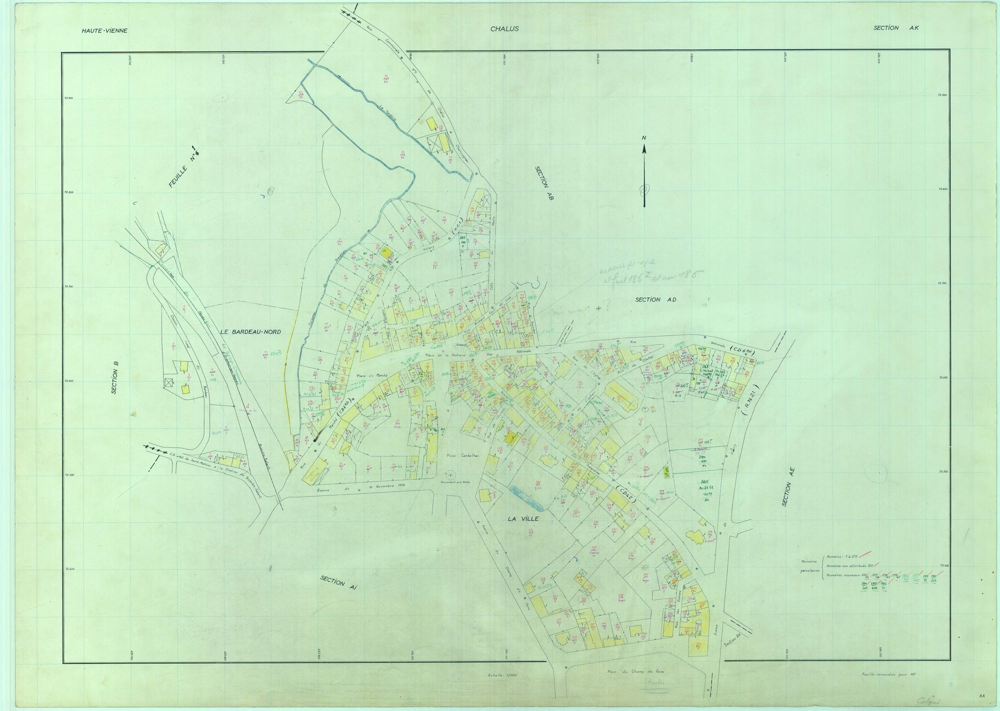 Châlus 1203 W 17 1973