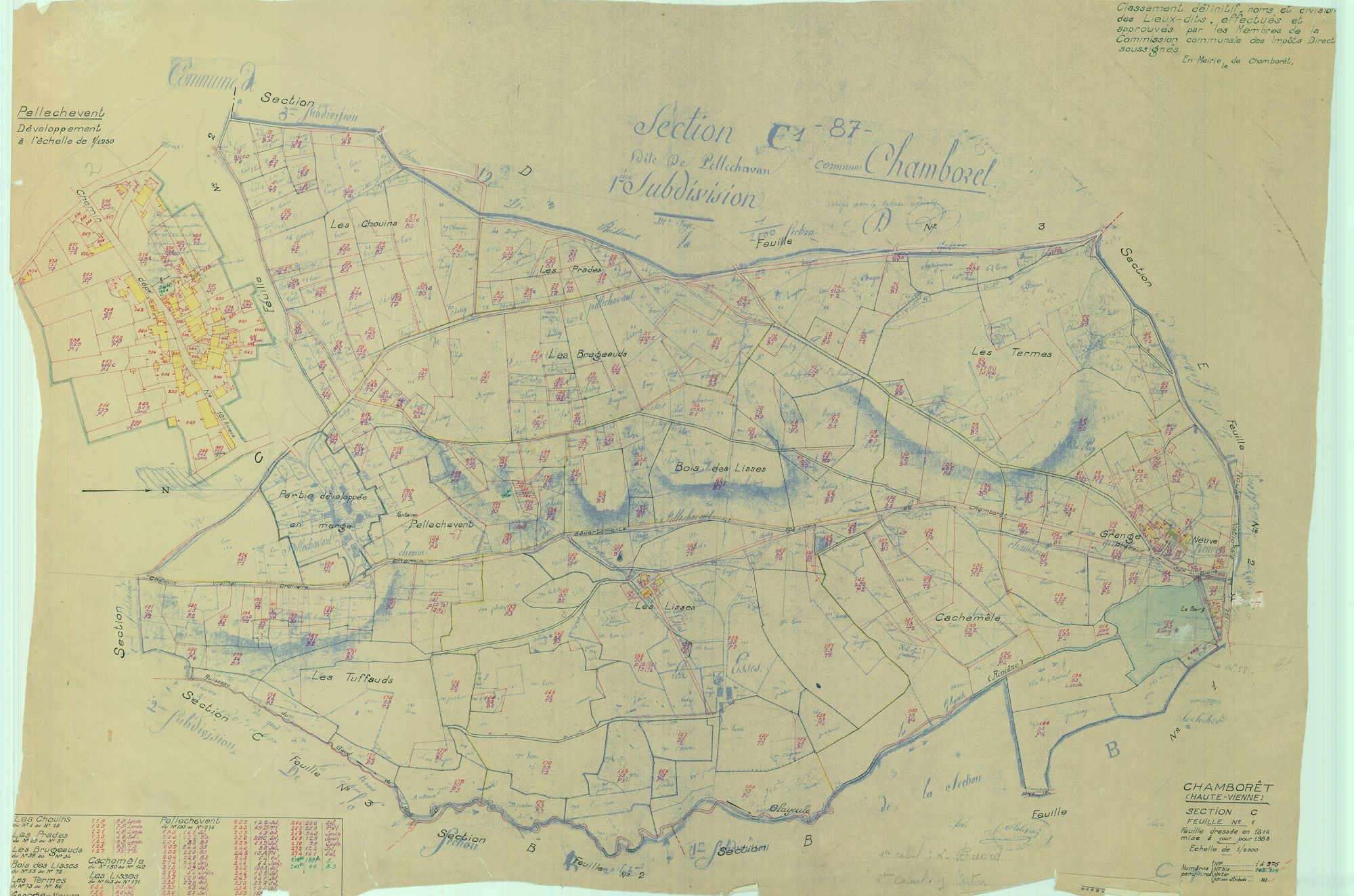 Chamborêt 2241 W 17 1958