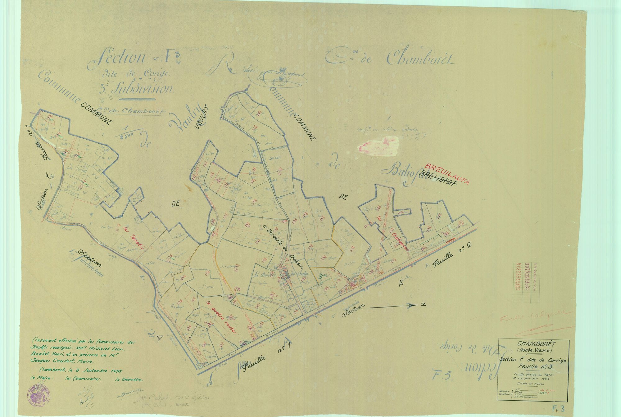 Chamborêt 2241 W 17 1958