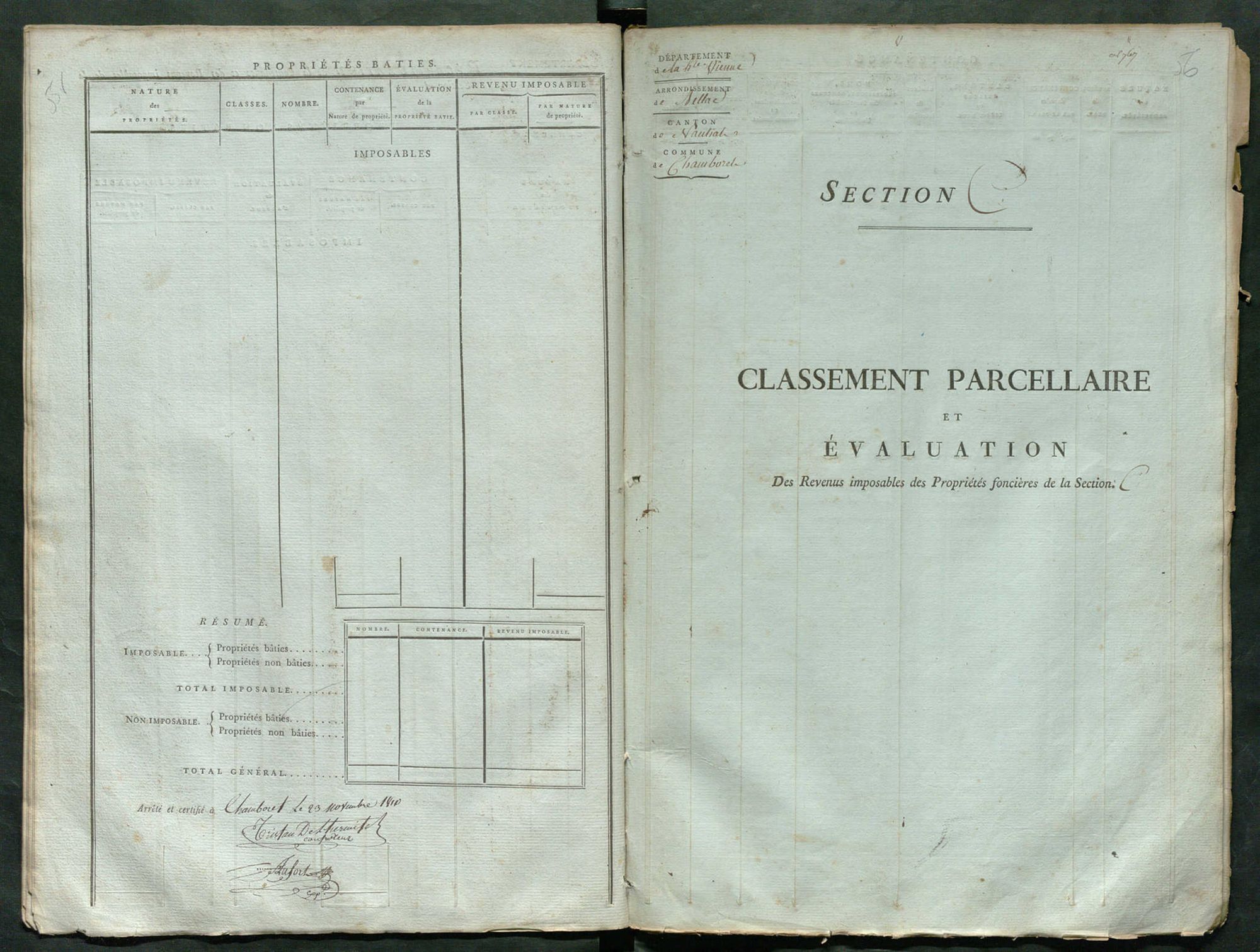 Chamborêt 3 P 43 / 2 1810
