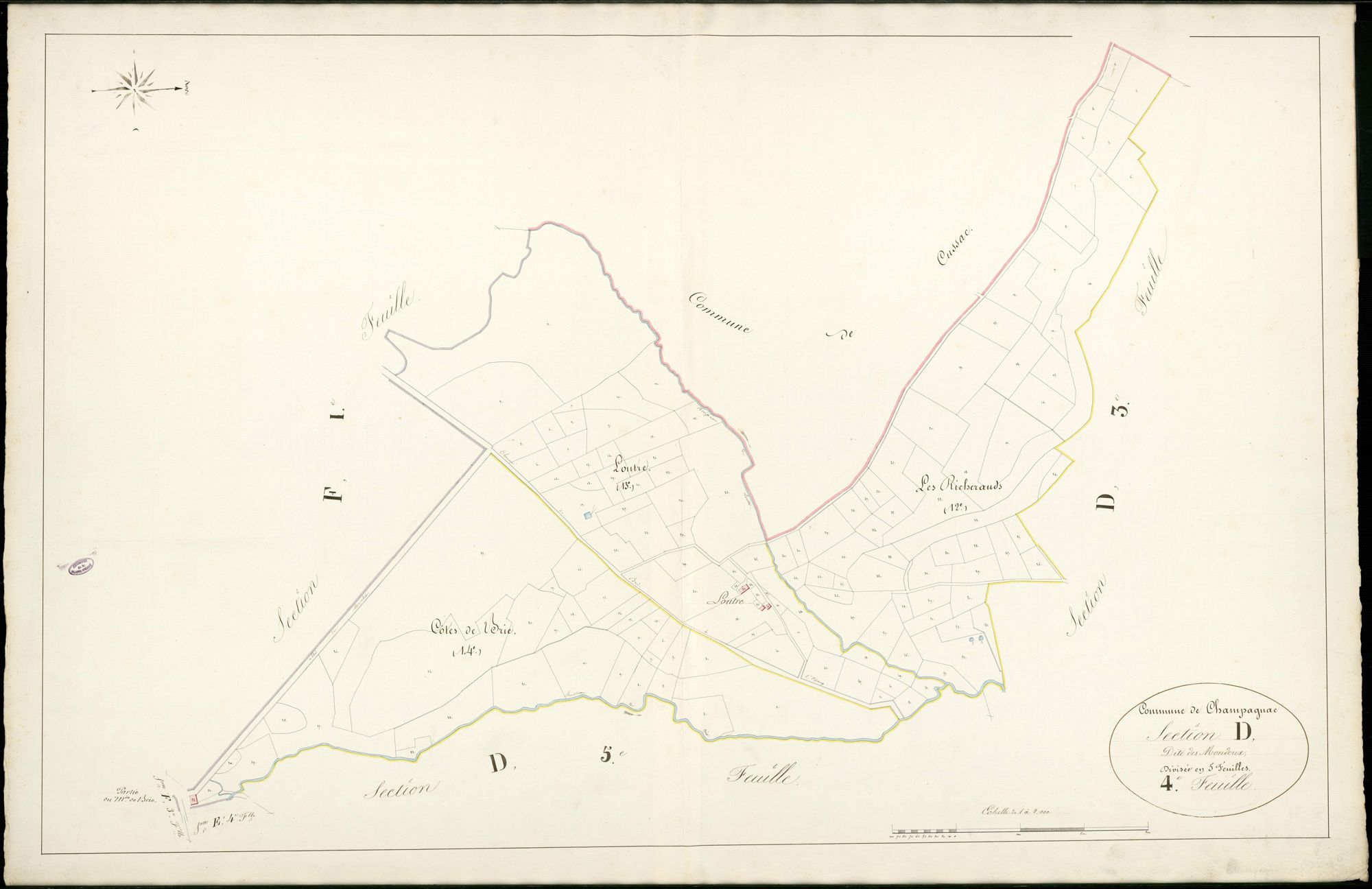 Champagnac-la-Rivière 3 P 44 / 2 [v. 1839]