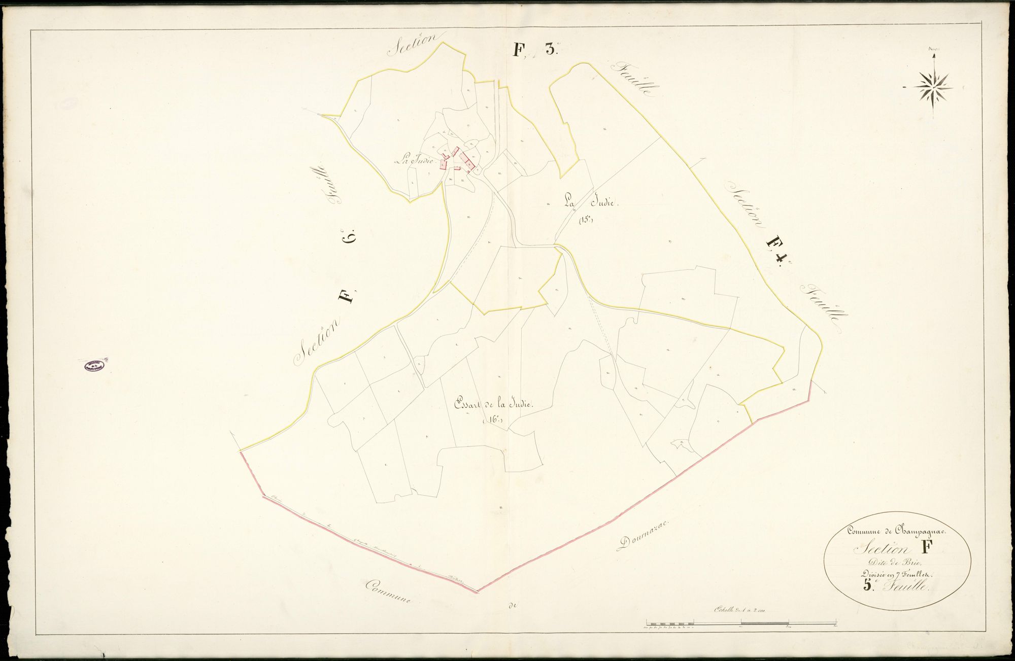 Champagnac-la-Rivière 3 P 44 / 2 [v. 1839]
