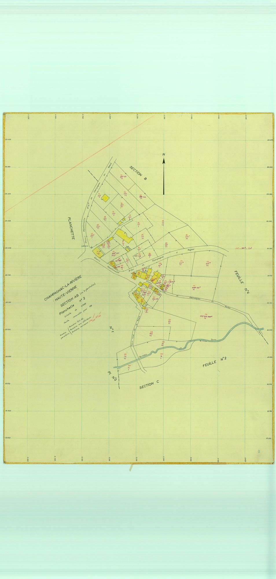 Champagnac-la-Rivière 1203 W 18 1969