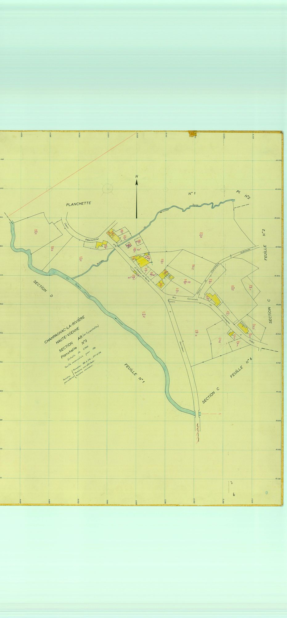 Champagnac-la-Rivière 1203 W 18 1969