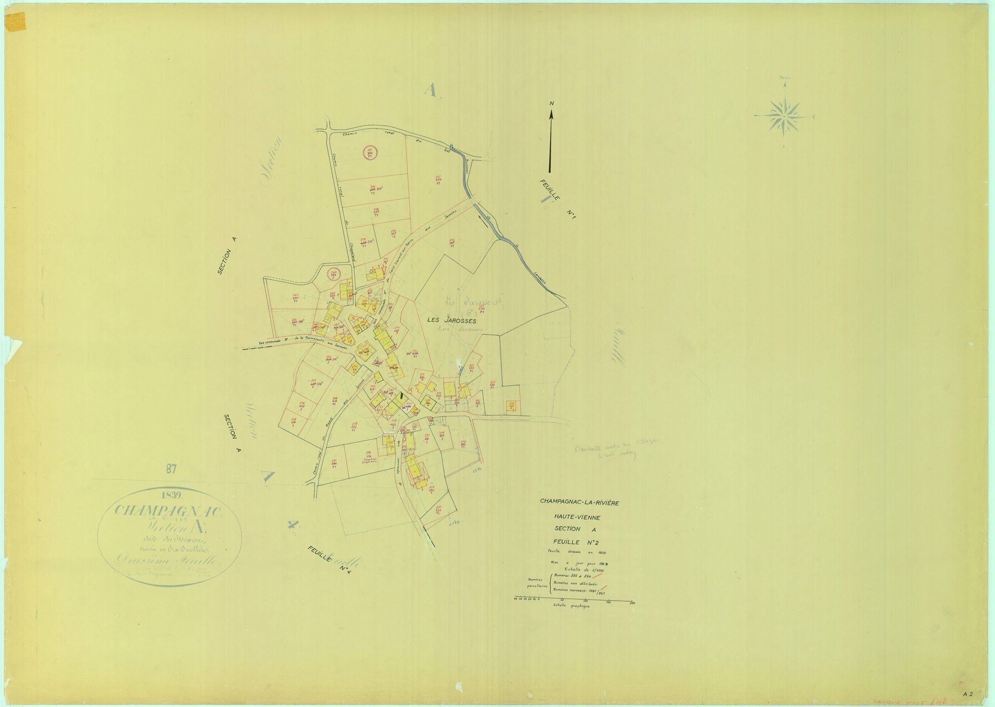 Champagnac-la-Rivière 1203 W 18 1969