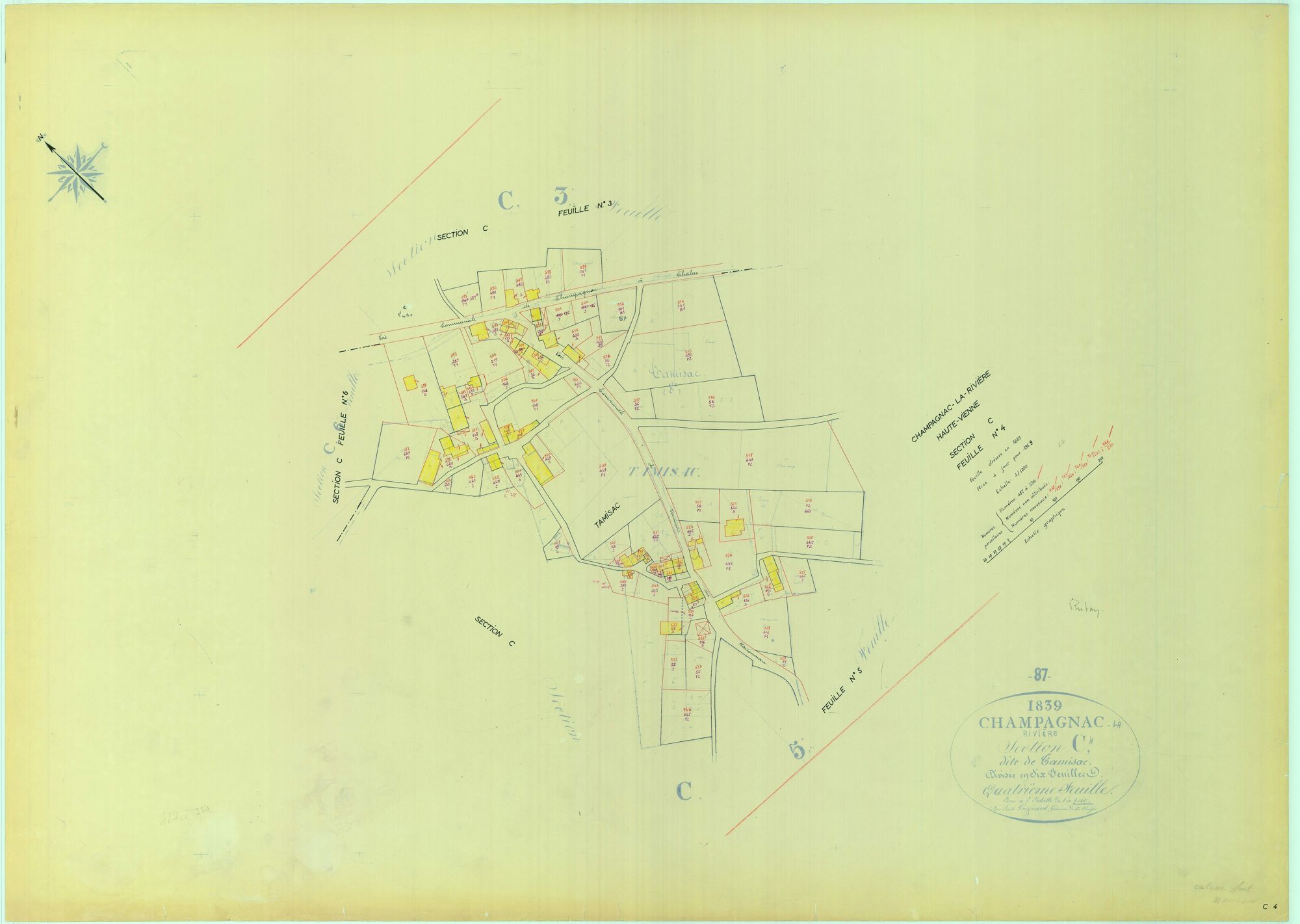 Champagnac-la-Rivière 1203 W 18 1969