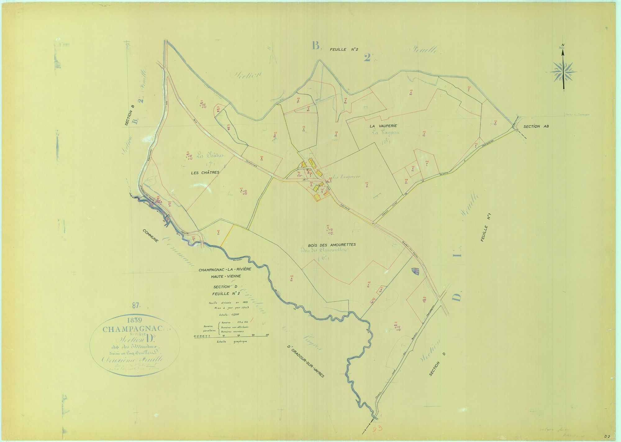 Champagnac-la-Rivière 1203 W 18 1969