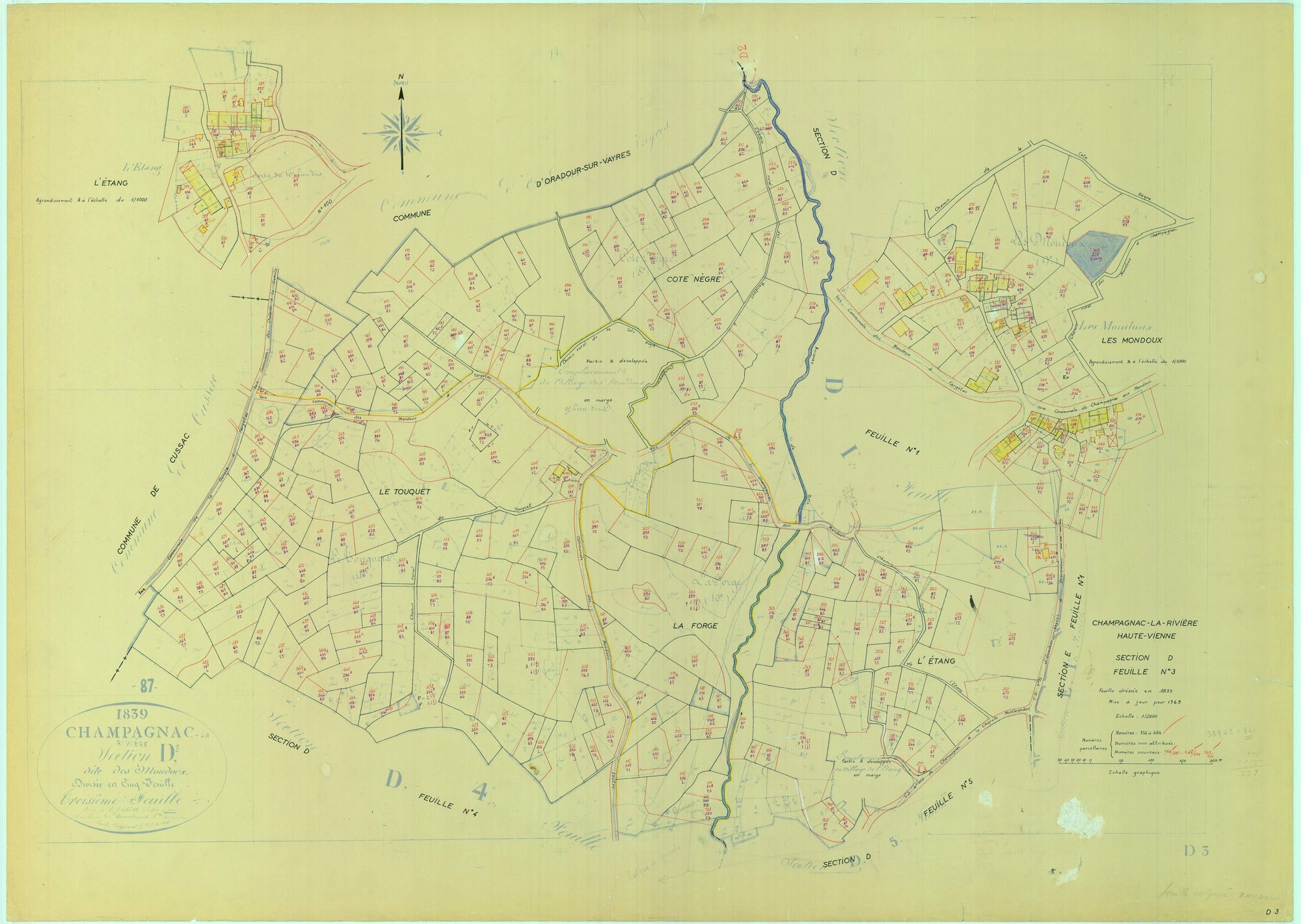 Champagnac-la-Rivière 1203 W 18 1969