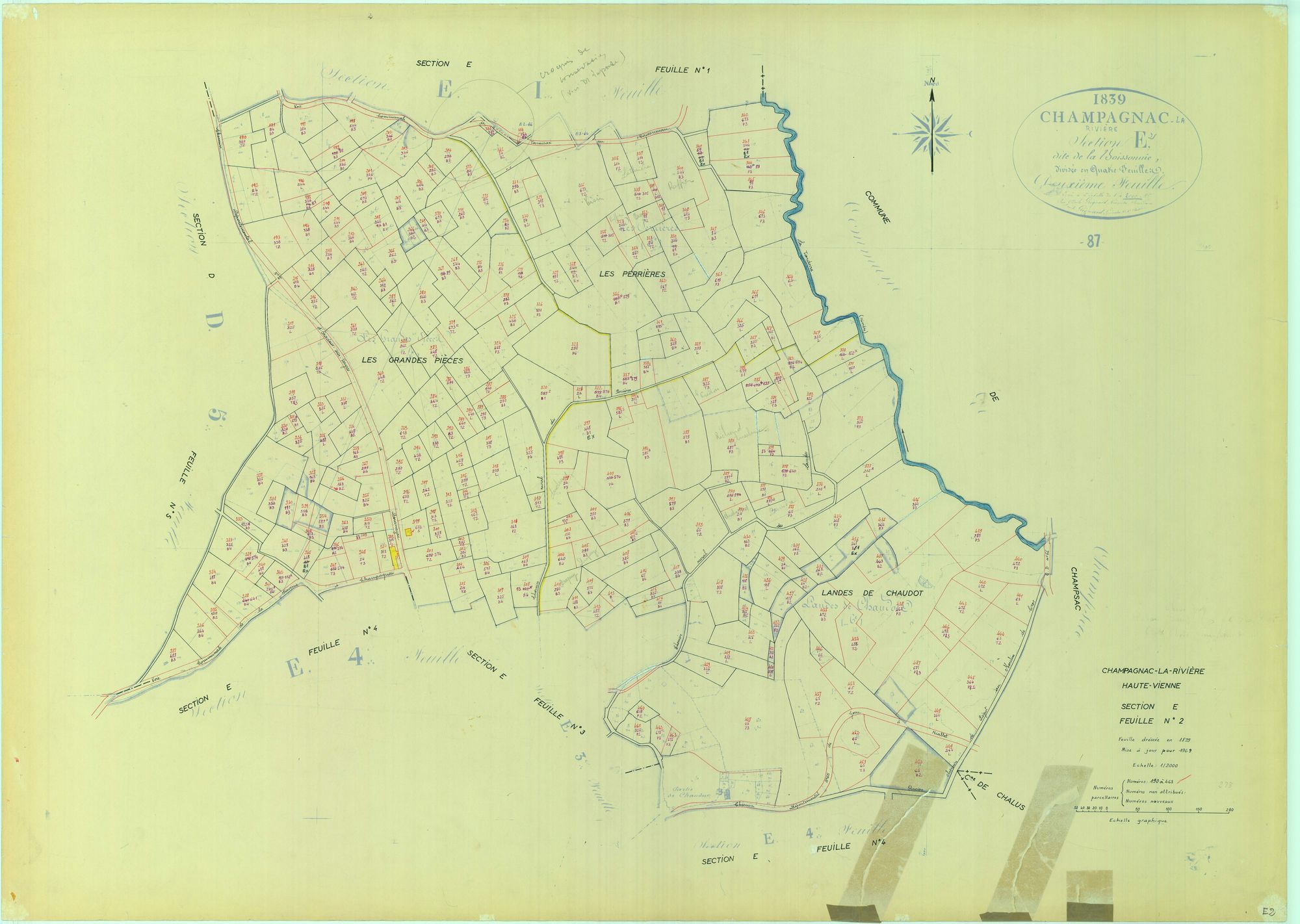 Champagnac-la-Rivière 1203 W 18 1969