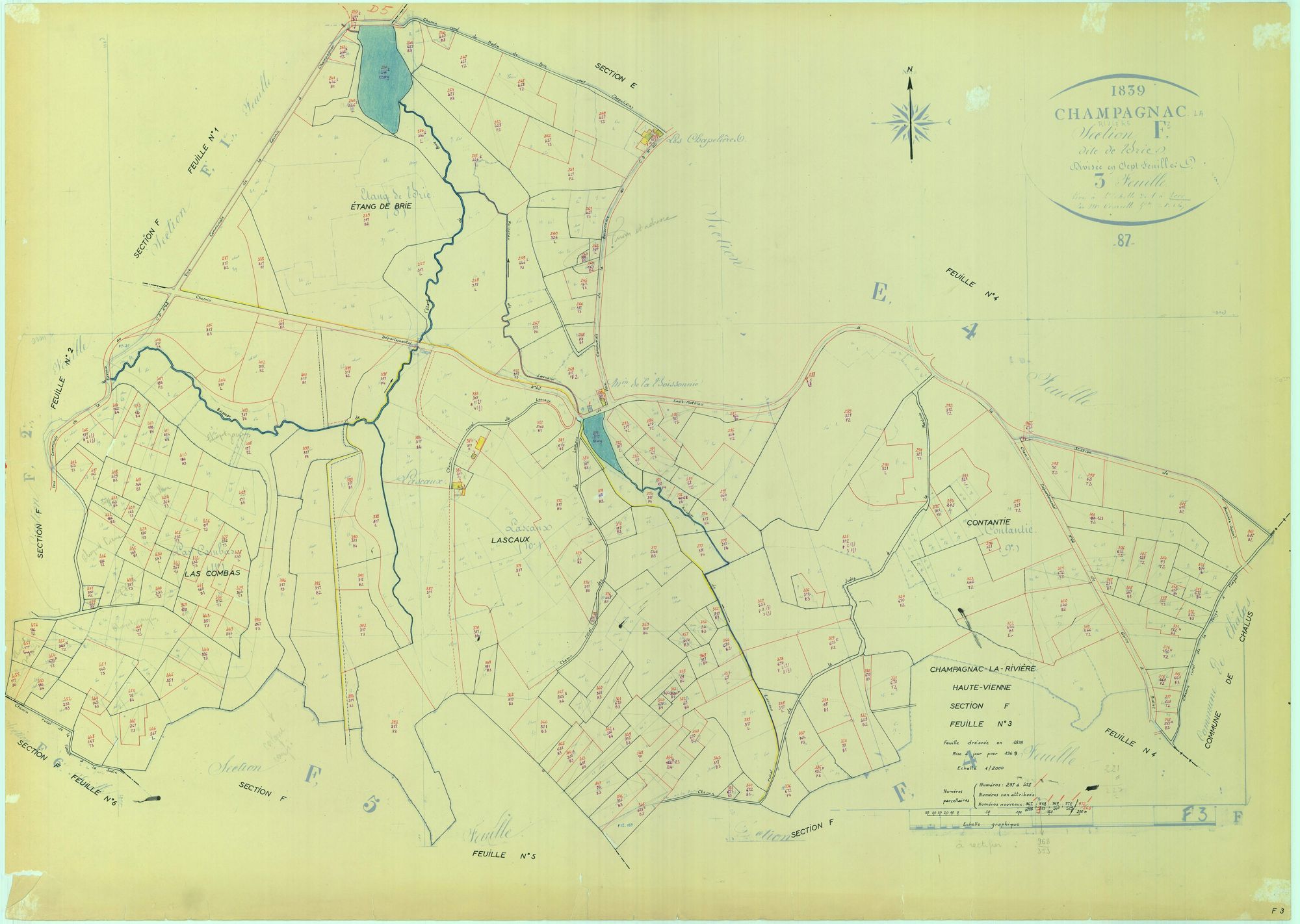 Champagnac-la-Rivière 1203 W 18 1969