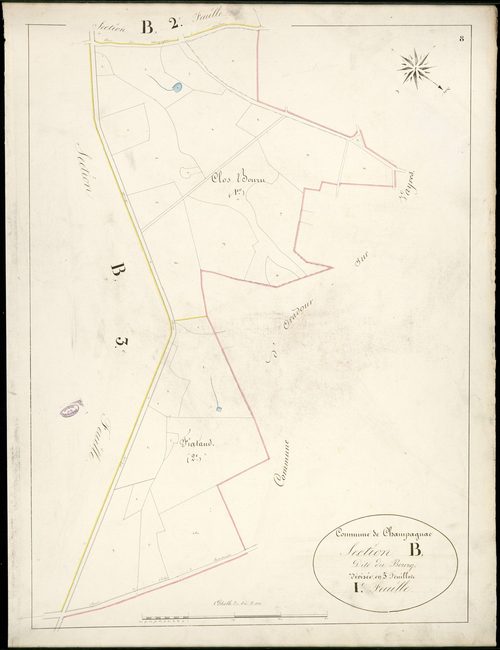 Champagnac-la-Rivière 3 P 44 / 1 [v. 1839]