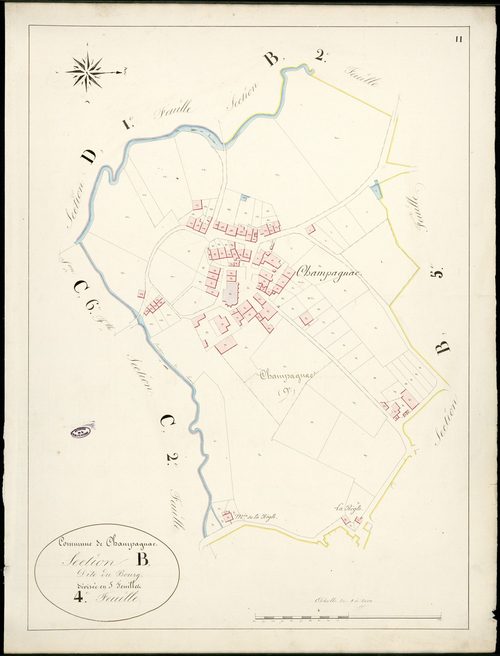 Champagnac-la-Rivière 3 P 44 / 1 [v. 1839]