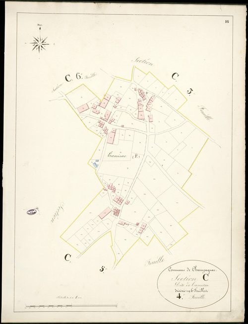 Champagnac-la-Rivière 3 P 44 / 1 [v. 1839]