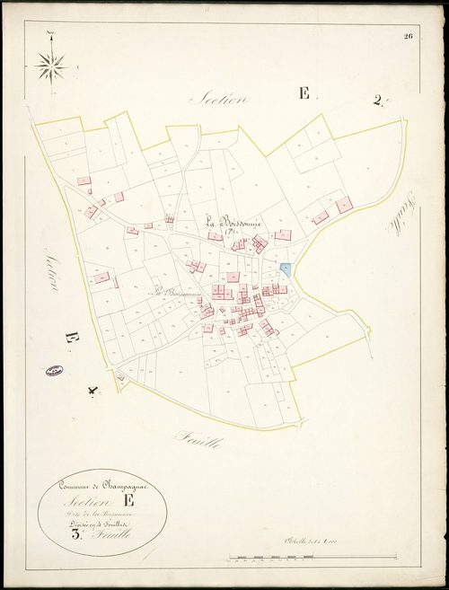 Champagnac-la-Rivière 3 P 44 / 2 [v. 1839]