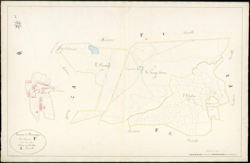 Champagnac-la-Rivière 3 P 44 / 2 [v. 1839]