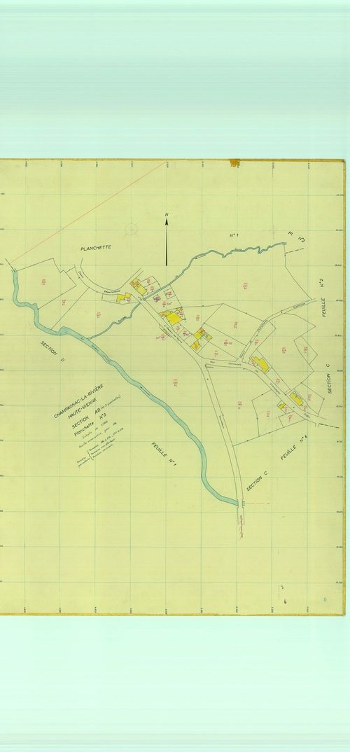 Champagnac-la-Rivière 1203 W 18 1969