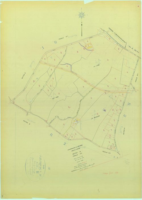Champagnac-la-Rivière 1203 W 18 1969