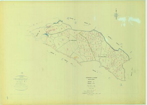 Champagnac-la-Rivière 1203 W 18 1969