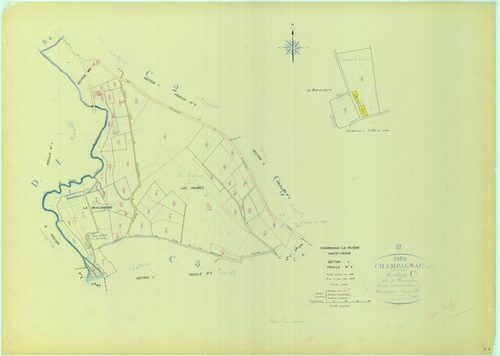 Champagnac-la-Rivière 1203 W 18 1969