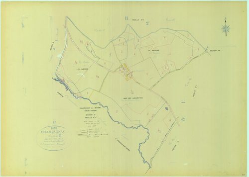 Champagnac-la-Rivière 1203 W 18 1969