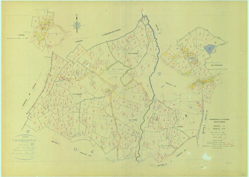 Champagnac-la-Rivière 1203 W 18 1969