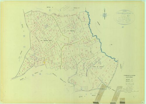 Champagnac-la-Rivière 1203 W 18 1969