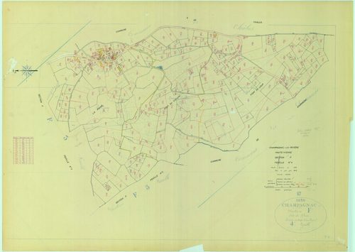 Champagnac-la-Rivière 1203 W 18 1969