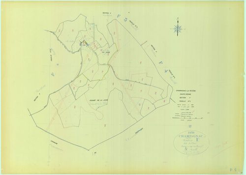 Champagnac-la-Rivière 1203 W 18 1969