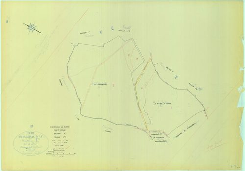 Champagnac-la-Rivière 1203 W 18 1969