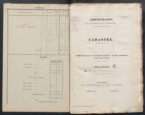 Champagnac-la-Rivière 3 P 44 / 3 1840
