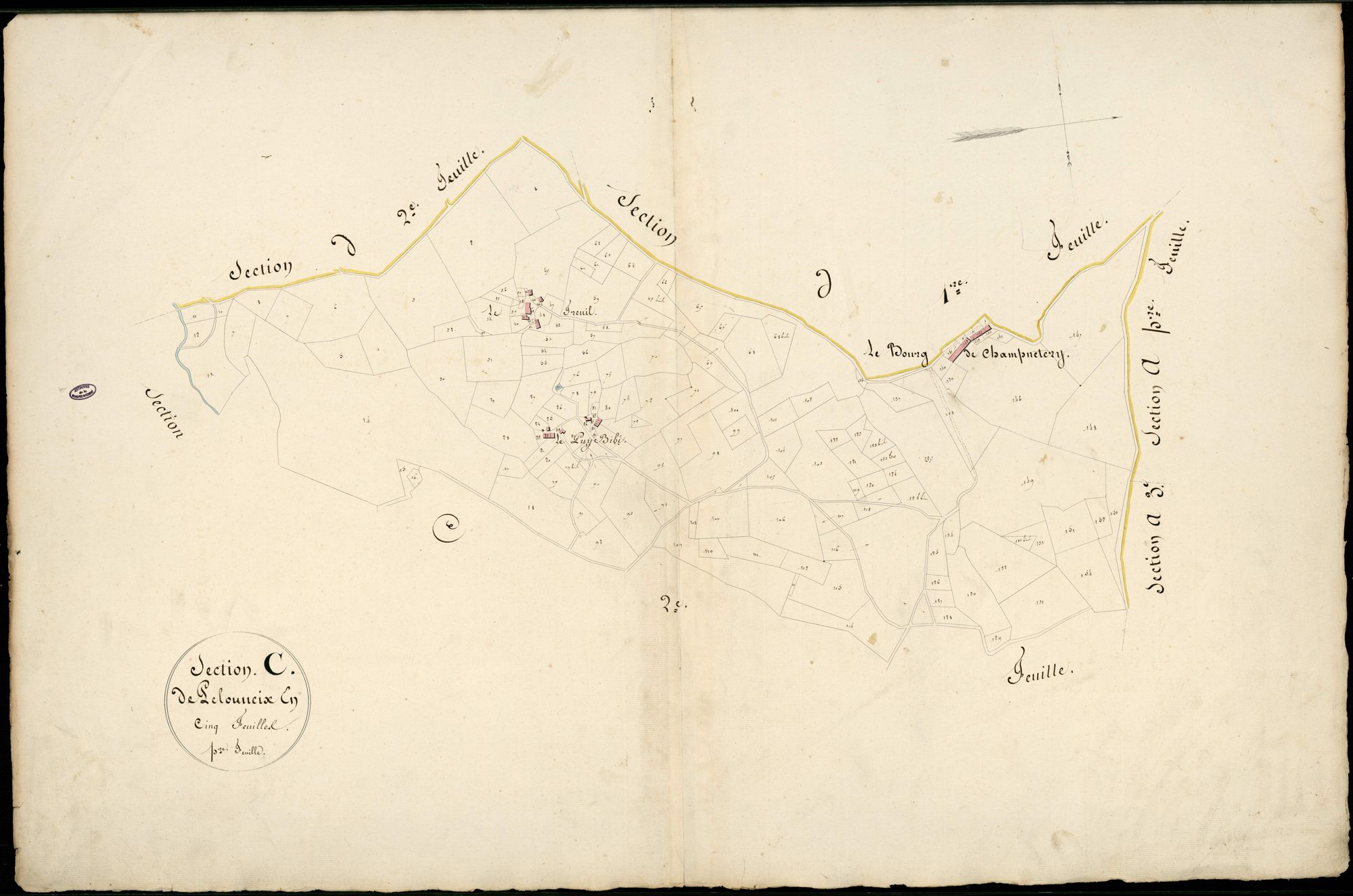 Champnétery 3 P 45 / 1 [v. 1824]