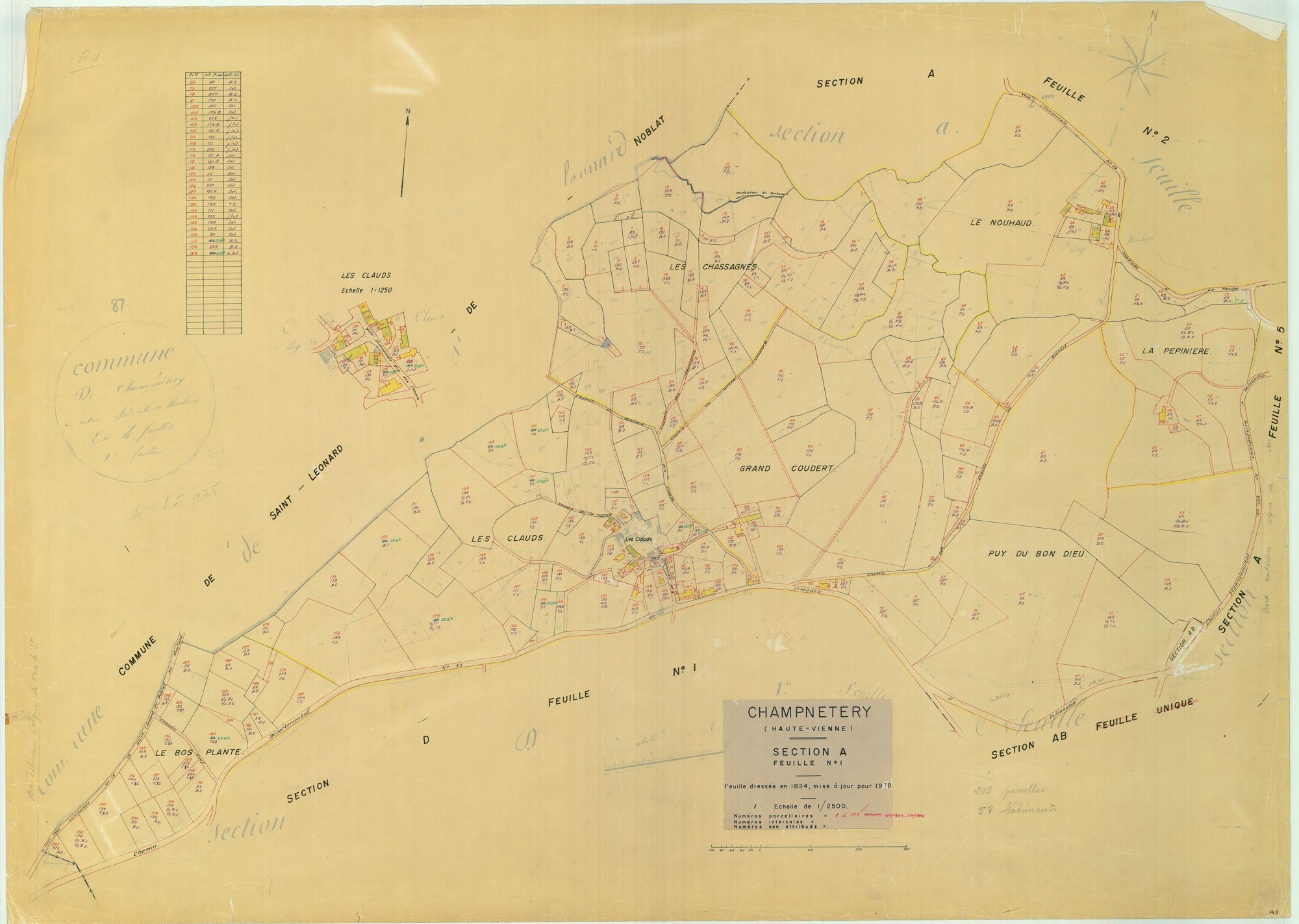 Champnétery 1203 W 19 1970