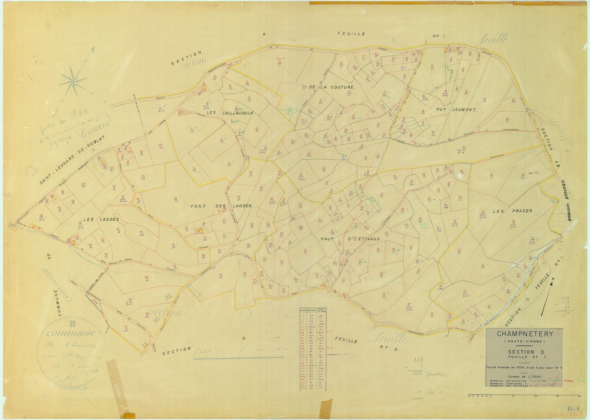 Champnétery 1203 W 19 1970