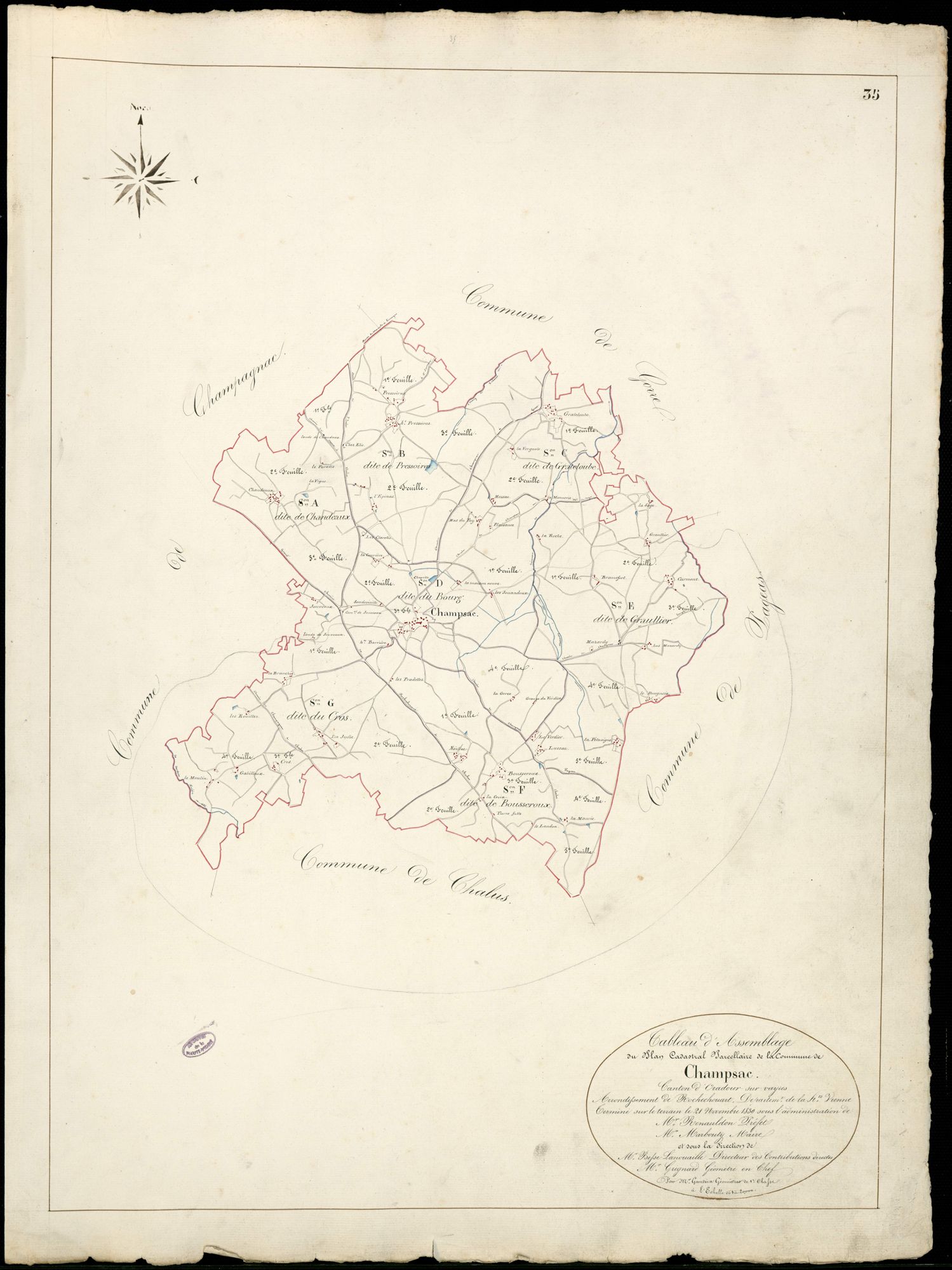 Champsac 3 P 46 / 1 1839