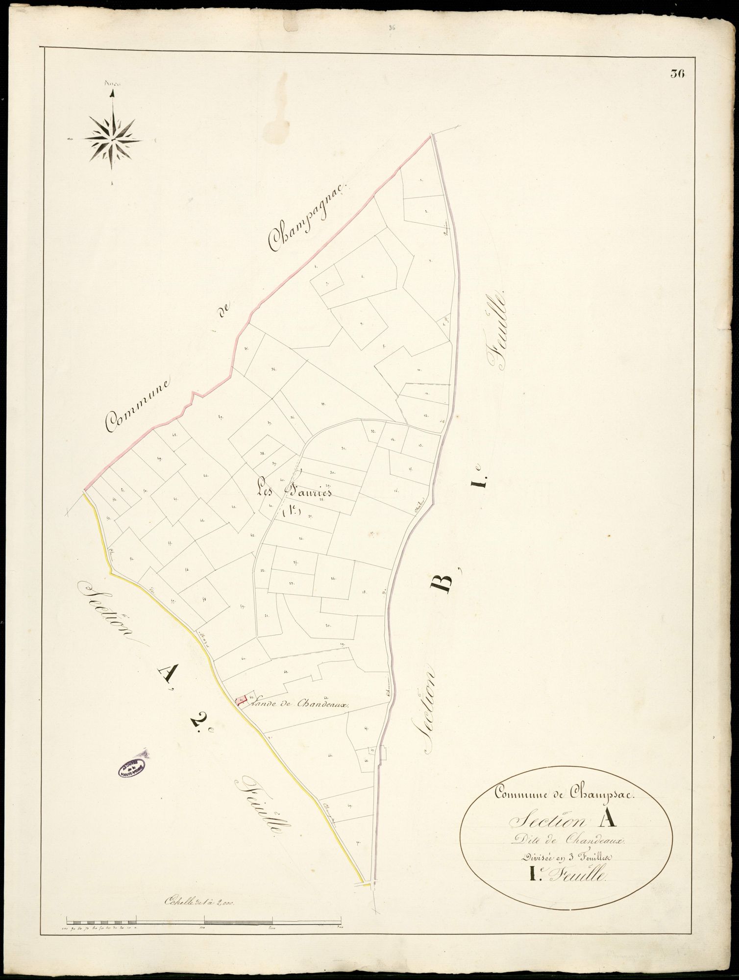 Champsac 3 P 46 / 1 1839