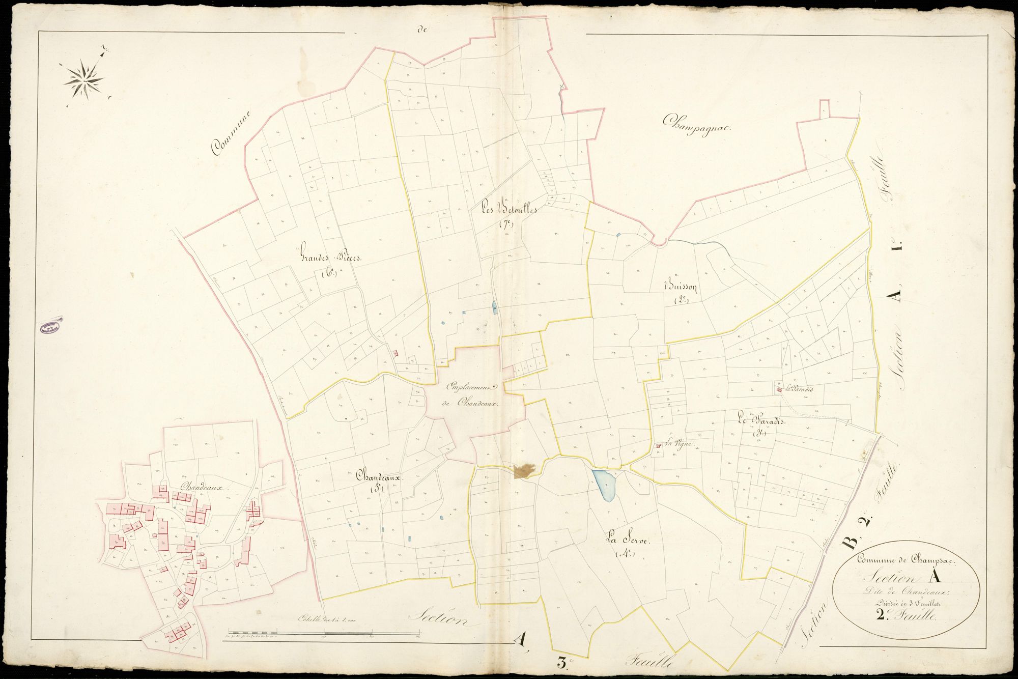 Champsac 3 P 46 / 1 1839