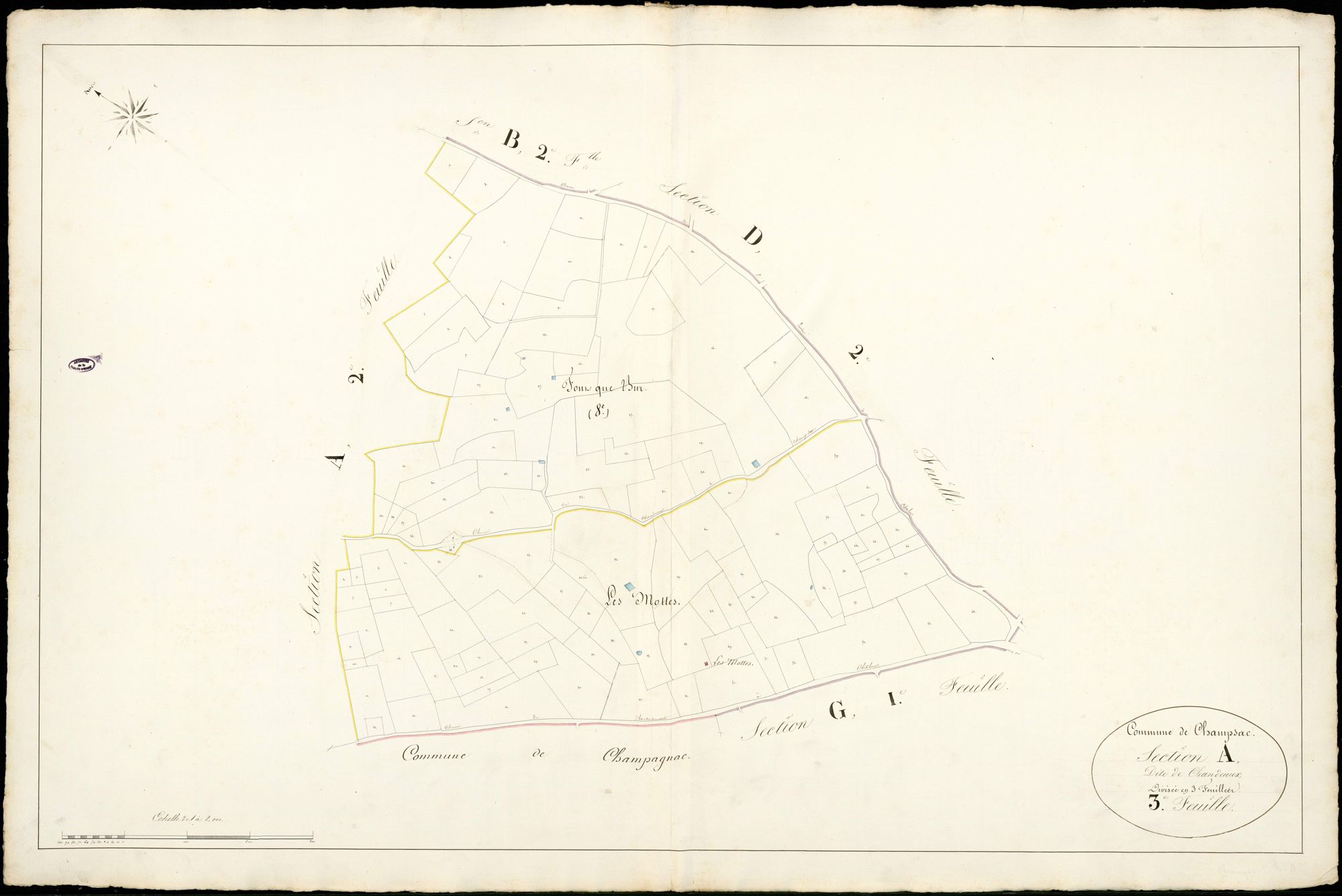 Champsac 3 P 46 / 1 1839
