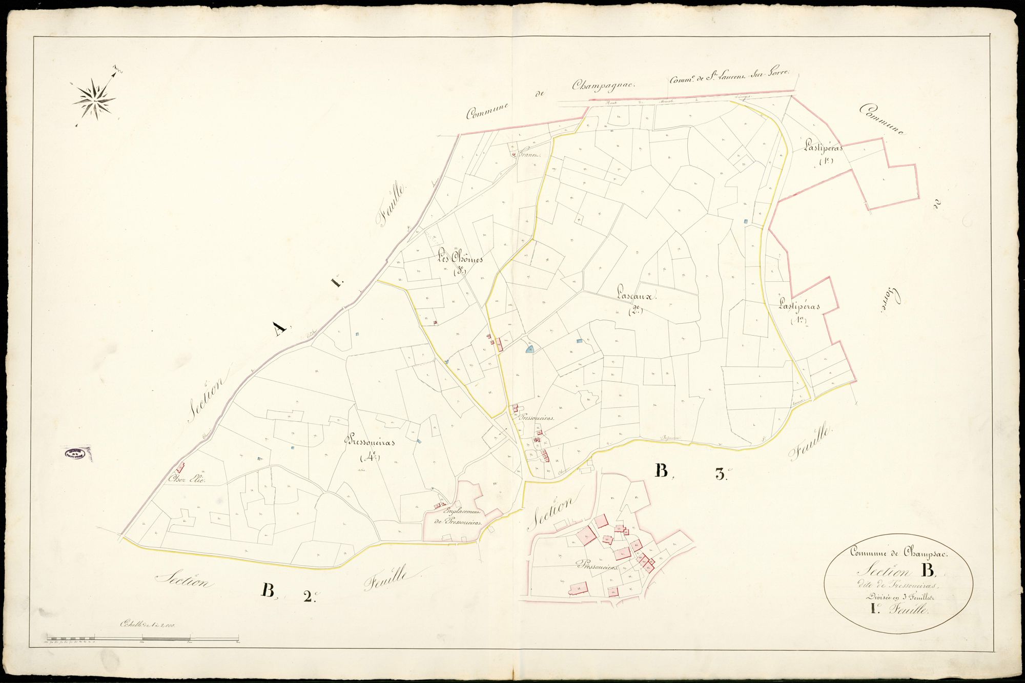 Champsac 3 P 46 / 1 1839