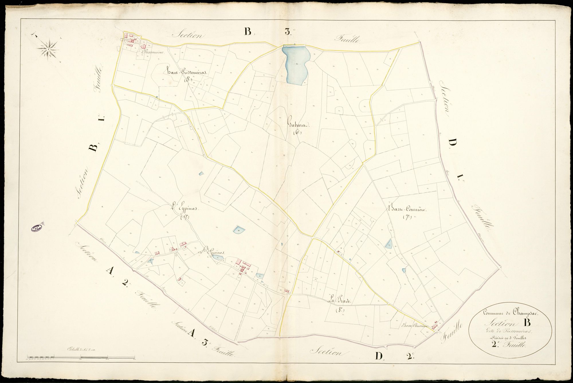 Champsac 3 P 46 / 1 1839