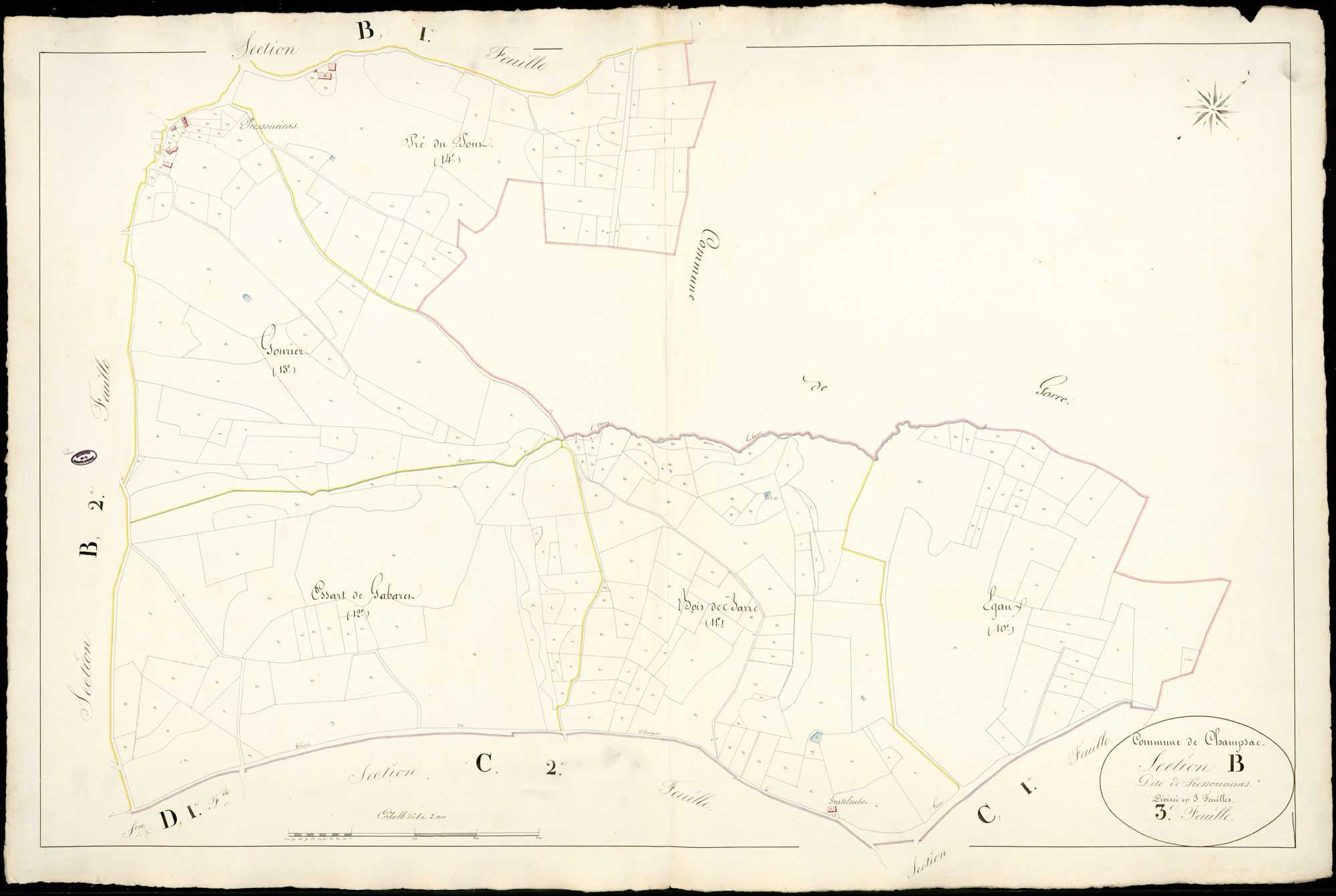 Champsac 3 P 46 / 1 1839