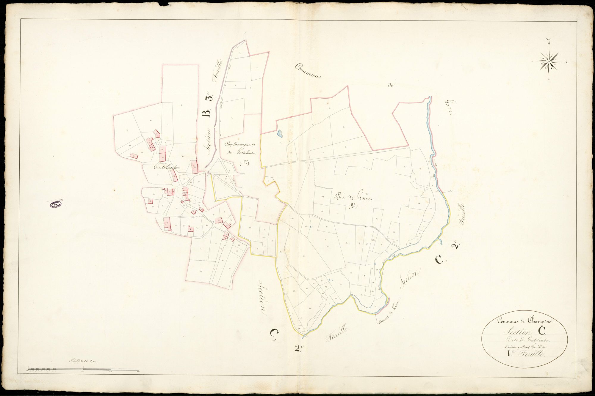 Champsac 3 P 46 / 1 1839