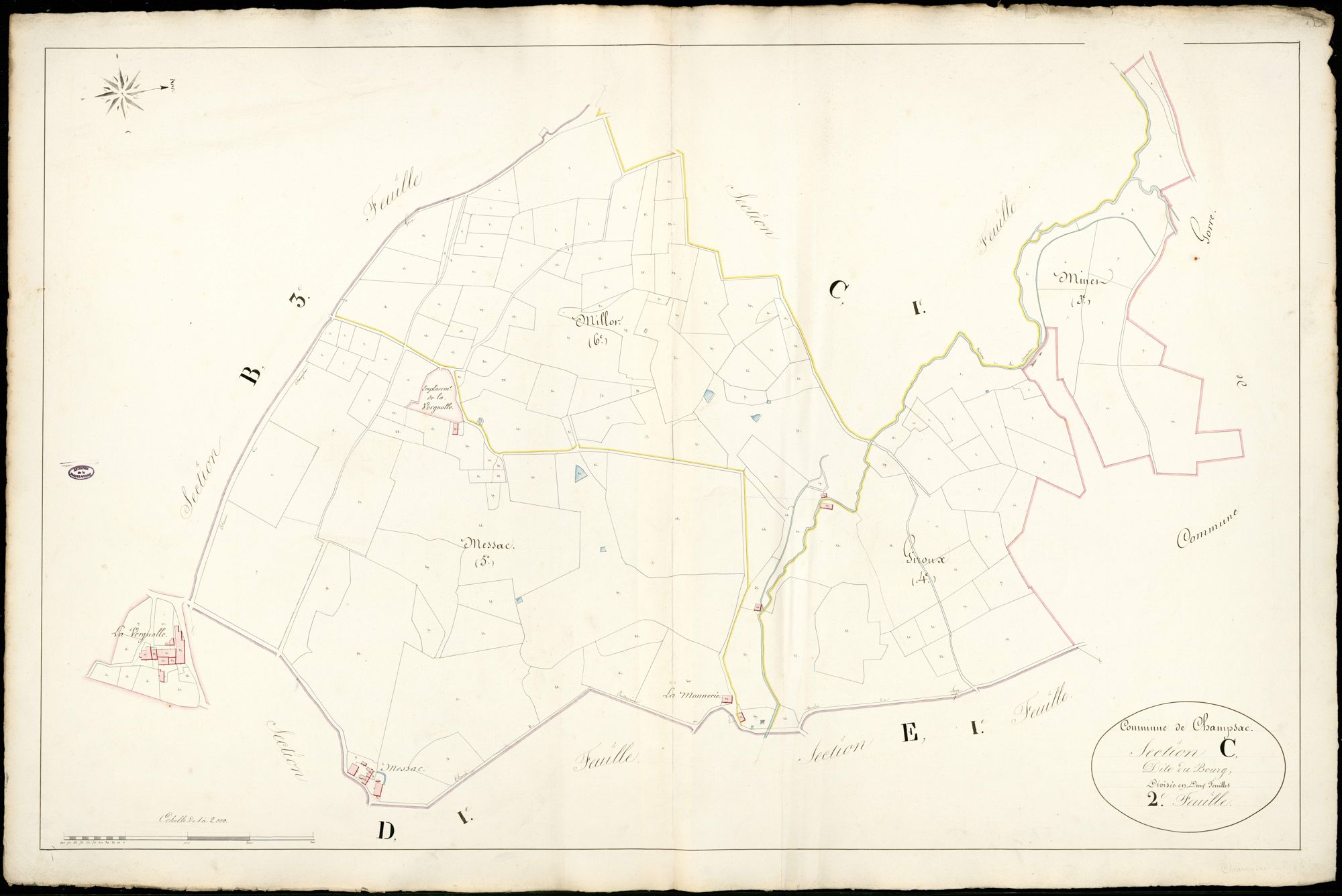 Champsac 3 P 46 / 1 1839